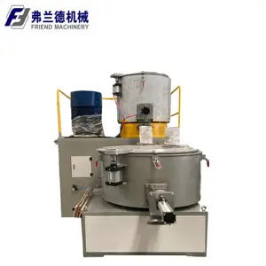 800kg/h PVC WPC High Speed Plastic Powder Drying Mixing Machine Mixer