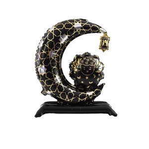 Palloncini a Forma <span class=keywords><strong>di</strong></span> Stella per Feste, Palloncini Decorativi con <span class=keywords><strong>Luna</strong></span> e Stella per Feste, Palloncini in Foglio <span class=keywords><strong>di</strong></span> Alluminio - Product Image 1