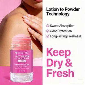 Baume déodorant anti-transpirant en gros, sans aluminium, hydratant, longue durée, parfumé, contrôle des odeurs corporelles, stick déodorant pour les parties intimes féminines - Product Image 4