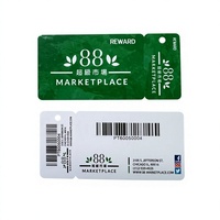 Tarjetas de Fidelización Magnéticas Personalizadas a Precio de Fábrica y Etiquetas para Llaveros con Estampado Dorado, Tarjeta Combinada con Código QR Variable y Número Grabado