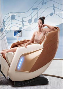 <span class=keywords><strong>Panel</strong></span> de <span class=keywords><strong>control</strong></span> de cuero PU de alta calidad SL Silla de masaje de gravedad cero de cuerpo completo con tiras decorativas fabricadas profesionalmente - Product Image 6