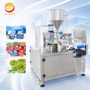 Máquina de Llenado y Sellado Automática ORME para Vasos de Plástico de Yogur Líquido y Té - Product Image 1