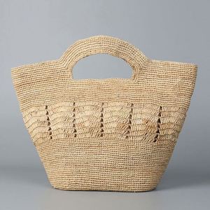 กระเป๋าสานราฟเฟียสุดหรู ทำมือ สำหรับฤดูร้อน ชายหาด ท่องเที่ยว วันหยุด - Product Image 1