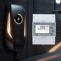 Eastron SDM630Modbus V2 MID Certificado Clase B RS485 Modbus 3P4W/3P3W/1P2W Medidor de energía de riel Din para estación de carga EV