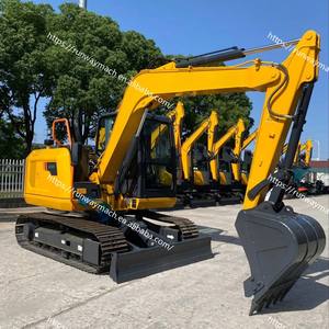 Mini excavadora China 908F 7,8 toneladas pala de draga pequeña Digshell a la venta con precio de fábrica con marco reforzado - Product Image 2