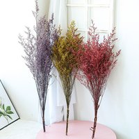 Populaire fabrieksleverancier van decoratieve bloemen en planten, gedroogde bloemen, geconserveerde Limonium boeketten voor Kerstmis en Pasen