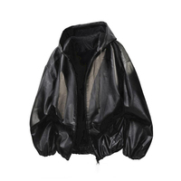 Blouson Bomber en Cuir Matelassé Épais à Capuche Zippé Personnalisé pour Homme – Grande Taille – Style Décontracté Type Letterman – Collection Hiver