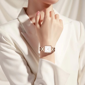 Reloj de Pulsera Hannah Martin HM-108 con Movimiento Japonés, Envío Directo, para Mujer, Oro Rosa, Simple, Moderno, Casual, de Marca - Product Image 5