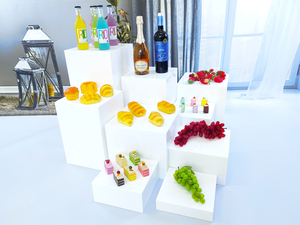 Lot de 9 Pièces Présentoir en <span class=keywords><strong>Acrylique</strong></span> pour Mariage, Support Alimentaire pour Buffet, Gâteaux et Desserts - Product Image 6