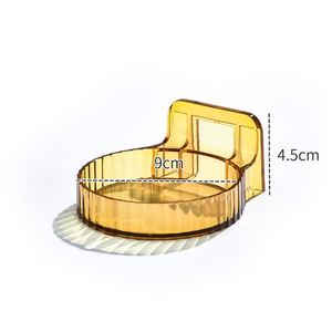 Support de rangement mural pour salle de bain, sans perçage, amovible, multifonctionnel, pour bijoux, désinfectant pour les mains et porte-gobelet - Product Image 6