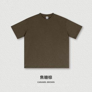 เสื้อยืดผ้าฝ้ายผู้ชายสีเขียว แขนสั้น คอกลม ลำลอง ทรงปกติ สีพื้น ผ้าเจอร์ซีย์ถัก - Product Image 2