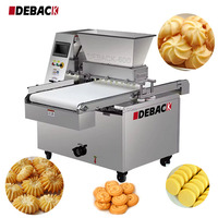 DEBACK Nouvelle machine extrudeuse de biscuits à haute productivité, déposeur entièrement automatique, production de pâte à pain douce/dure à base de farine et d'eau, boulangerie 1