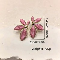 Boucles d'oreilles clous en acier inoxydable tendance, design mignon et miniatures (lèvre, étoile, papillon, coléoptère), hypoallergéniques
