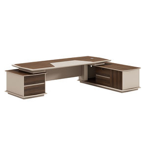 Meubles de bureau pour la maison et le bureau, prix de gros compétitif, bureau de direction en forme de L - Product Image 6