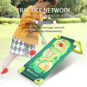 Ensemble de clubs de golf pour enfants jeu de balle de golf pour tout-petits sport de plein air jouets d'entraînement de golf sac à dos <span class=keywords><strong>chariot</strong></span> ensemble avec tapis de putting - Product Image 5