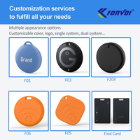 Localizador de Equipaje Inteligente Certificado por MFi y Google, Rastreador de Carteras, Buscador de Llaves, Compatible con AirTag para iOS y Android