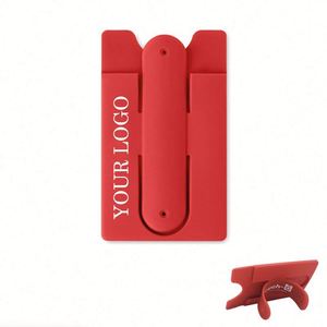 Funda de Silicona Personalizada con Logotipo para Teléfono Inteligente, Soporte para Tarjetas, Cartera para Celular con Soporte para Teléfono - Product Image 4