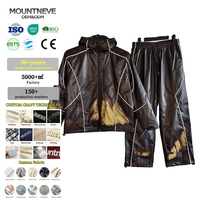 Ensemble de survêtement thermochromique professionnel pour hommes, veste et pantalon 2 pièces, vêtements techniques Gorpcore, couleur changeante sensible à la chaleur