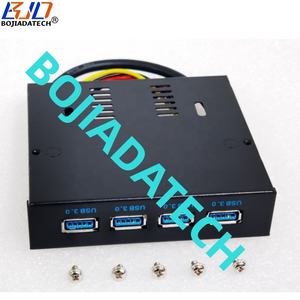 3.5 "panneau avant de baie de lecteur de <span class=keywords><strong>disquette</strong></span> avec connecteur USB 3.0 Type-A 4*5Gbps pour boîtier d'ordinateur PC en Stock - Product Image 6