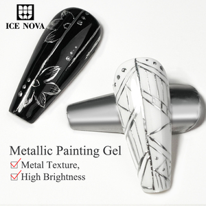 Esmalte de <span class=keywords><strong>Uñas</strong></span> Metálico en Gel, Marca Privada, Efecto Cromo Espejo, Líquido Metálico Vegano, Alta Densidad, Ecológico, Sin HEMA - Product Image 6