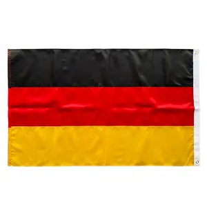 סיטונאי באיכות גבוהה הדפסת פוליאסטר דגלים של גרמניה 3X5 Ft דגל המדינה הלאומית של גרמניה