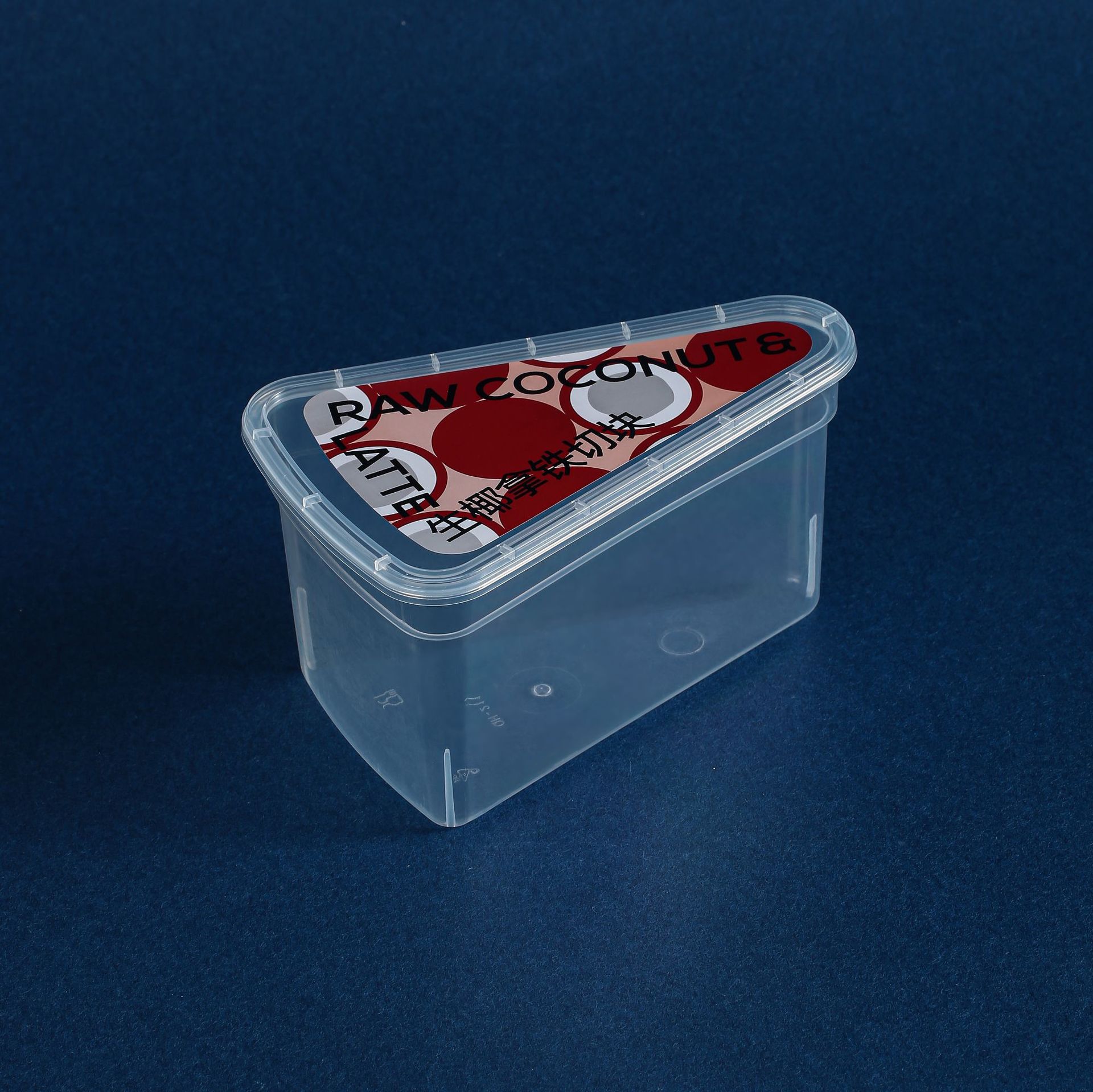 cajas enteras de lattes de coco crudo en rodajas