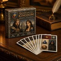 Cartes de jeu personnalisées, logo personnalisé, design holographique, papier artistique, boîte pliable recyclable, écologique, durable, coins arrondis, pour les loisirs familiaux