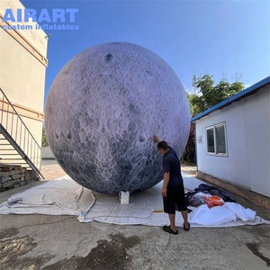 Modello Gonfiabile Gigante di Luna e <span class=keywords><strong>Pianeti</strong></span> per Decorazioni Eventi, Pallone Gonfiabile Grande Luna e Stella per Ornamenti per Feste - Product Image 6