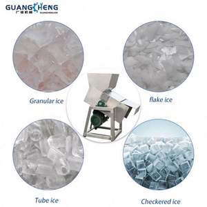 Grande machine à glace pilée verticale commerciale, briseur de glace pour la conservation des fruits et légumes, broyeur de glace en tubes - Product Image 3