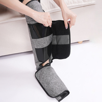 Nouvelles bottes de récupération de jambe Machine de masseur de jambe de compression d'air de chaleur électrique pour la circulation