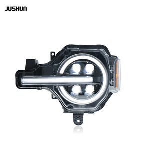 Ensemble de phares Jushun Bronco LED à quatre lentilles, feux de jour et clignotants pour Ford 2020-2024 - Product Image 3