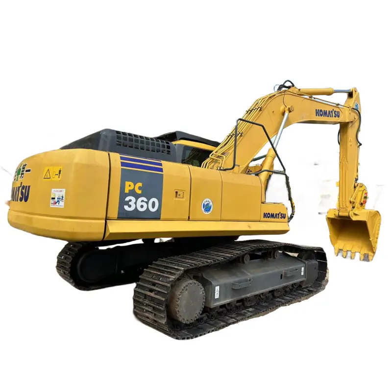 36TON kullanılmış ekskavatör makine Komatsu PC360-7 Japanoriginal büyük model paletli çok fonksiyonlu kazıcı satılık