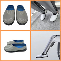 Zapatos de Entrenamiento Humanoides Especiales para Robots con Características Antideslizantes, Resistentes al Desgaste y Antipinchazos Hechos de Goma (Modelo JQR-2024-1)