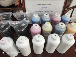 Solvant d'impression numérique Konica Starfire <span class=keywords><strong>Seico</strong></span> Polaris C + M + Y + K 5L pour encre pour grand Format Konica 512i 1024i 30pl pour 5L - Product Image 2