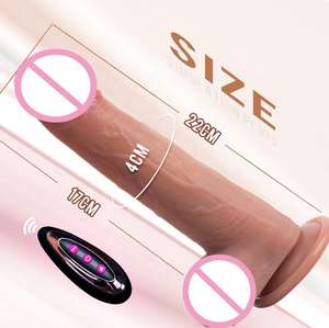 Mainan Seks Vibrator Dildo Remote Control untuk Wanita, Permainan Pasangan, Dildo Asli, Pijat Titik G, Pengisian Daya Magnetik USB - Product Image 1