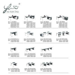 Bureau de direction moderne en bois de luxe en forme de L avec armoire mobile, ensemble de mobilier de bureau, bureau de direction - Product Image 6