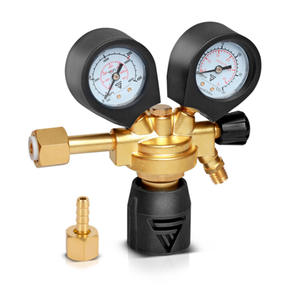 Régulateur de pression modèle européen DIN EN ISO 2503 pour GPL, hélium, propane, argon-azote, manomètre/réducteur de pression de dioxyde de carbone - Product Image 2