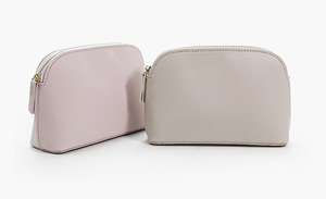 Waterproof PU Leather Cosmetic Bag with Zipper Closure Exquisite Portable Storage <b>Clutch</b> for Dinner - Product Image 4