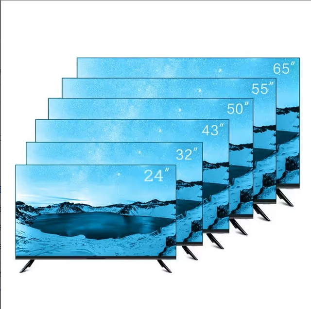 Television Inteligentes Wholesale 32 43 50 55 65 75 85 100 Inch 4K 120Hz Smart TVs China B2B Direct OEM ODM CKD SKD LED TV