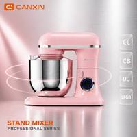 Professionele 5L 10-versnellingen kantelkop standmixer, ETL gecertificeerd 120V elektrische keukenmachine met deeghaak voor thuiskeuken en bakkerij