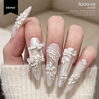 JTING Gel Sculptural Floral Rose Poudré 6 Couleurs Gel de Modelage 3D Solide pour Nail Art Marque Privée Sans HEMA/TPO