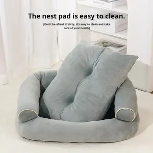 Vente chaude Fabricant en gros Personnalisé Nombreuses couleurs Grand canapé pour chiot Lit pour animaux de compagnie et accessoires Coussin pour <span class=keywords><strong>chien</strong></span> Matelas de repos <span class=keywords><strong>Banc</strong></span> - Product Image 2