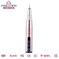 En gros Ponceuse à ongles avec lumière, stylo de manucure mini pour vernis gel, lime à ongles, fournitures pour ongles press-on, ponceuse à ongles