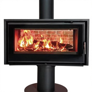 DF-1050 Caminetto in Vetro e Legno <span class=keywords><strong>a</strong></span> Doppia Faccia - Design Moderno, Durevole ed Ecologico per Soggiorno e <span class=keywords><strong>Cucina</strong></span> - Product Image 1