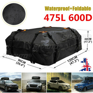 600D Waterproof <b>Cargo</b> <b>Bag</b> Car Roof <b>Cargo</b> Carrier Universal Luggage <b>Bag</b> Storage Cube <b>Bag</b> for Travel Camping Luggage Storage Box - Product Image 2
