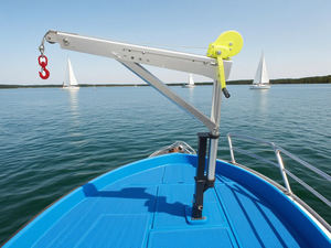 Davit ligero <span class=keywords><strong>de</strong></span> 400 kg para botes salvavidas, para buques <span class=keywords><strong>de</strong></span> carga oceánicos, <span class=keywords><strong>veleros</strong></span> recreativos y embarcaciones <span class=keywords><strong>de</strong></span> pesca - Product Image 3