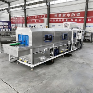 Laveuse et sécheuse automatique commerciale haute performance pour paniers, caisses, plateaux, palettes et bacs de manutention en plastique pour légumes - Product Image 4