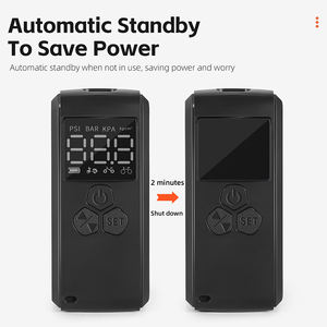 Pompe à air automatique rechargeable <span class=keywords><strong>de</strong></span> type C WEST BIKING avec manomètre, pompe électrique miniature portable haute pression pour pneus <span class=keywords><strong>de</strong></span> vélo et ballons <span class=keywords><strong>de</strong></span> football - Product Image 6