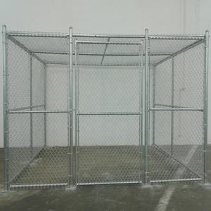 Gabbie per cani di grandi dimensioni in acciaio inossidabile per canile per cani pesanti in vendita - Product Image 2