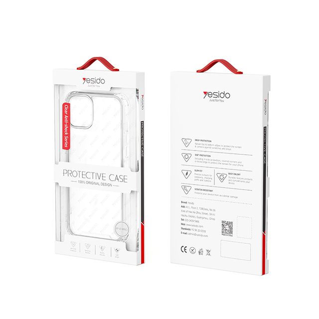 Top Clear Shockproof TPU Transparent Mobile Cell Phone Case Cover for iPhone Case